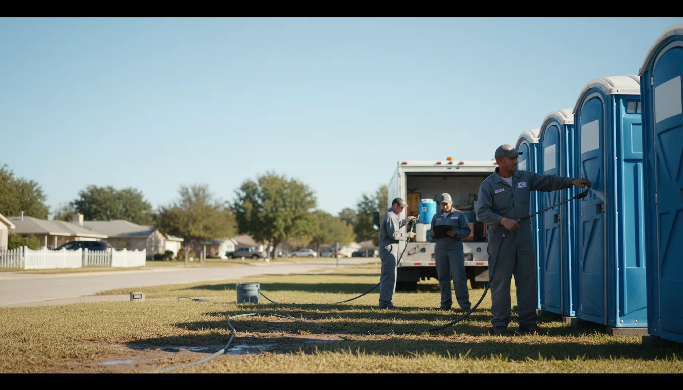 Long-Term Portable Toilet Rental in Pickens, AR near me